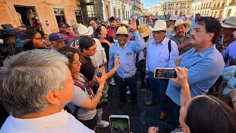 Jornada de protestas de productores de frijol